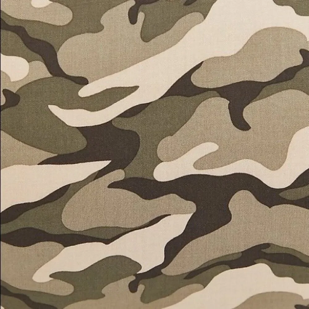 Torrid‎ Sleeveless Zip-Front Shirt Dress - Stretch Challis Camo NWT - Picture 7 of 8